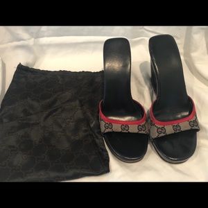 Authentic Gucci Heels/Sandal
